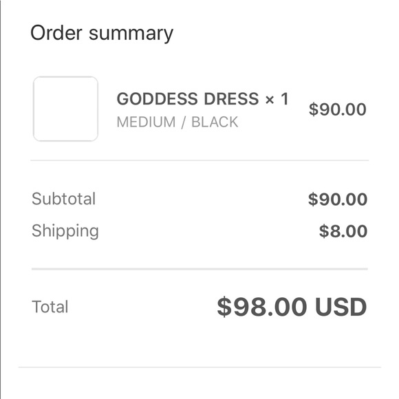 Goddess Dress - Picture 6 of 6